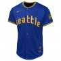 Seattle Mariners Nike Youth City Connect Limited Jersey - Blue