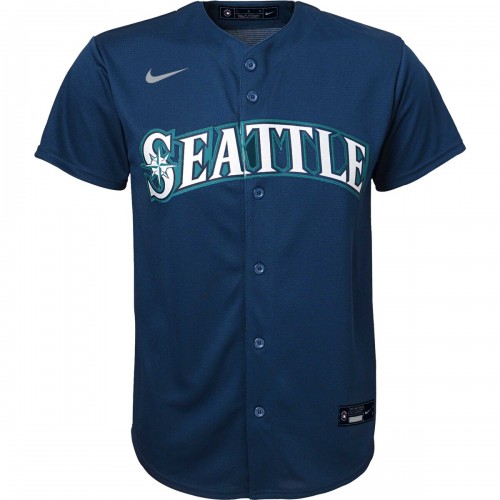 Julio Rodriguez Seattle Mariners Nike Youth Alternate Replica Player Jersey - Navy