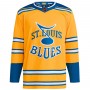 St. Louis Blues adidas Reverse Retro 2.0 Authentic Blank Jersey - Yellow