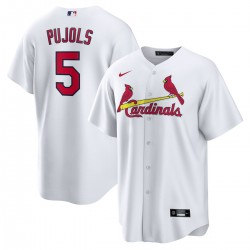 Albert Pujols St. Louis Cardinals Nike Home Official Replica Player Jersey - White Albert Pujols St. Louis Cardinals Nike Home Official Replica Player Jersey - White