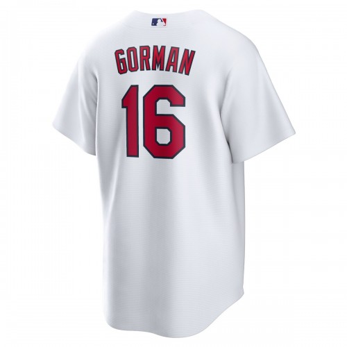 Nolan Gorman St. Louis Cardinals Nike Home Replica Jersey - White