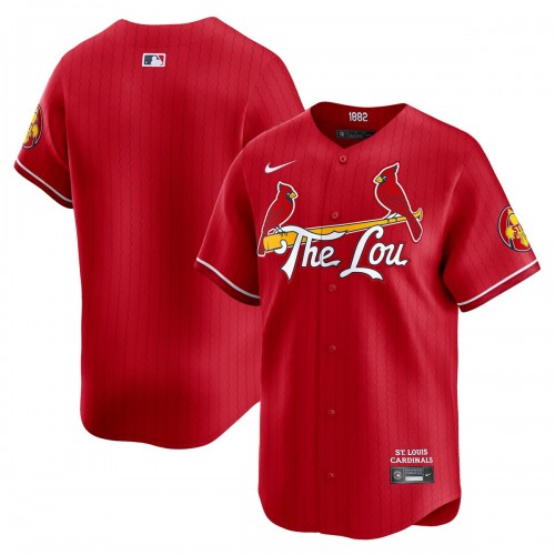 St. Louis Cardinals Nike 2024 City Connect Limited Jersey - Red