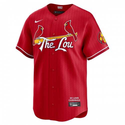 St. Louis Cardinals Nike 2024 City Connect Limited Jersey - Red