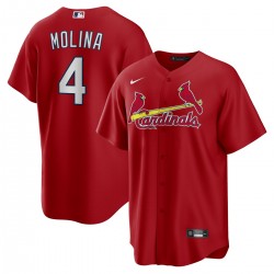 Yadier Molina St. Louis Cardinals Nike Alternate Replica Player Name Jersey - Red Yadier Molina St. Louis Cardinals Nike Alternate Replica Player Name Jersey - Red