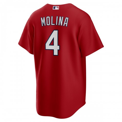Yadier Molina St. Louis Cardinals Nike Alternate Replica Player Name Jersey - Red