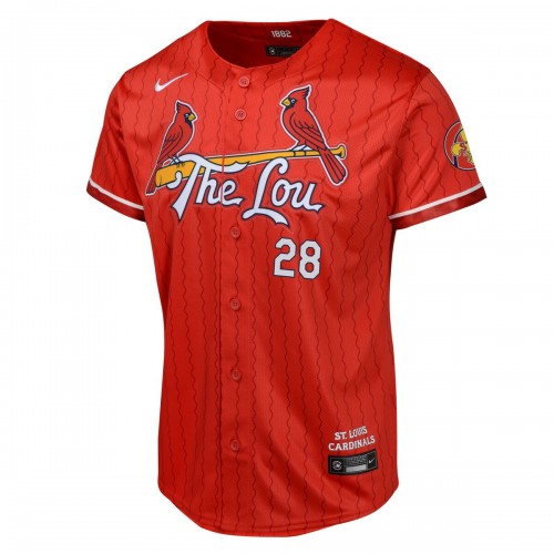 Nolan Arenado St. Louis Cardinals Nike Youth 2024 City Connect Limited Player Jersey - Red