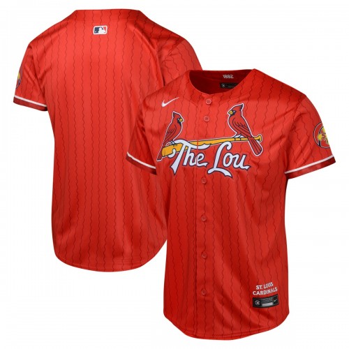 St. Louis Cardinals Nike Youth 2024 City Connect Limited Jersey - Red