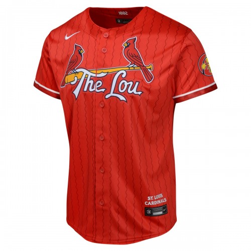 St. Louis Cardinals Nike Youth 2024 City Connect Limited Jersey - Red