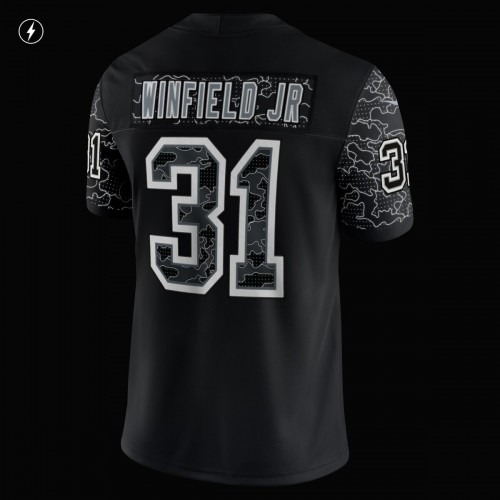 Antoine Winfield Jr. Tampa Bay Buccaneers Nike RFLCTV Limited Jersey - Black