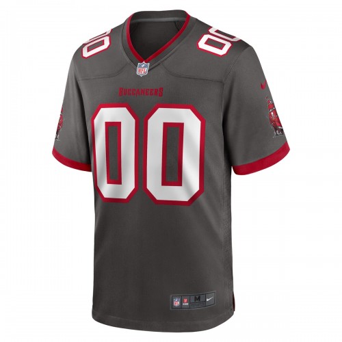 Tampa Bay Buccaneers Nike Alternate Custom Game Jersey - Pewter