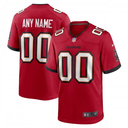 Nike Tampa Bay Buccaneers Custom Game Jersey - Red