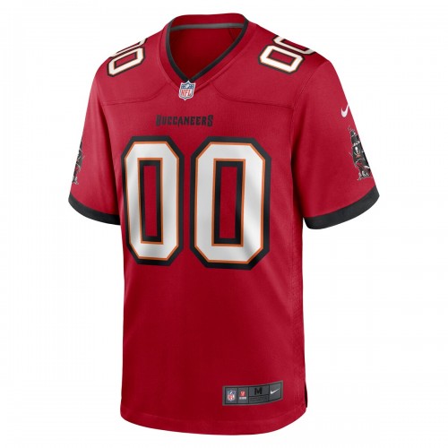 Nike Tampa Bay Buccaneers Custom Game Jersey - Red