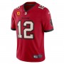 Tom Brady Tampa Bay Buccaneers Nike Captain Vapor Limited Jersey - Red