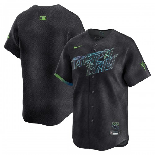 Tampa Bay Rays Nike 2024 City Connect Limited Jersey - Charcoal