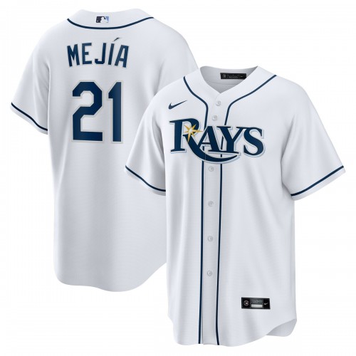 Francisco Mejía Tampa Bay Rays Nike Home  Replica Player Jersey - White
