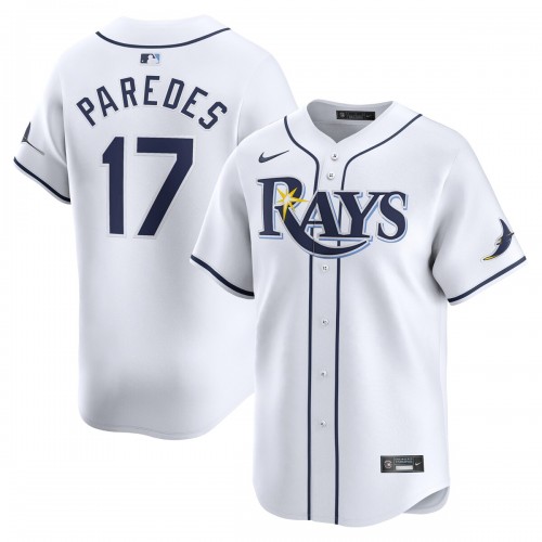 Isaac Paredes Tampa Bay Rays Nike Home Limited Player Jersey - White