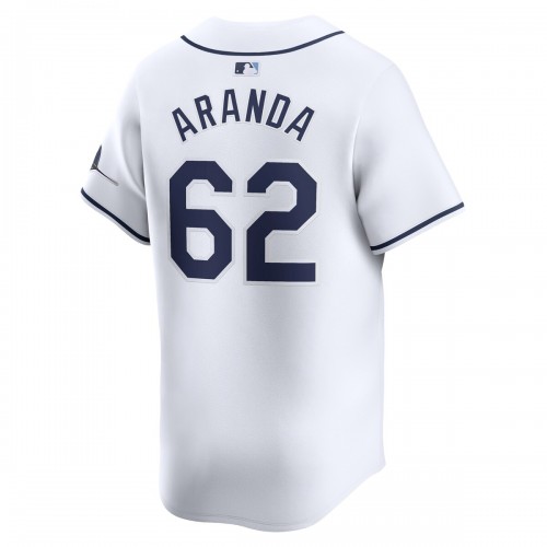 Jonathan Aranda Tampa Bay Rays Nike Home Limited Player Jersey - White