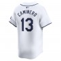 Junior Caminero Tampa Bay Rays Nike Home Limited Player Jersey - White