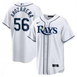Randy Arozarena Tampa Bay Rays Nike Replica Player Jersey - White Randy Arozarena Tampa Bay Rays Nike Replica Player Jersey - White