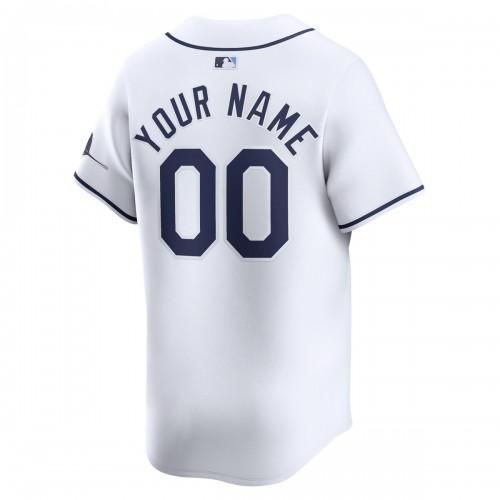 Tampa Bay Rays Nike Home Limited Custom Jersey - White