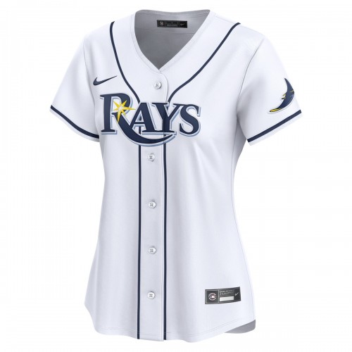 Tampa Bay Rays Nike Women's Home Limited Custom Jersey - White