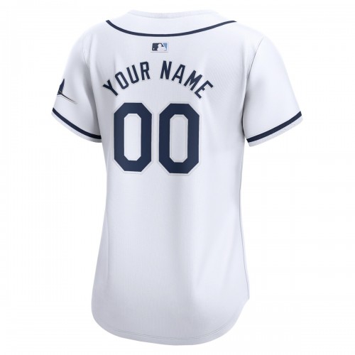 Tampa Bay Rays Nike Women's Home Limited Custom Jersey - White