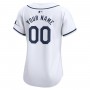 Tampa Bay Rays Nike Women's Home Limited Custom Jersey - White