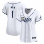 Tampa Bay Rays Nike Women's #1 Mom Home Limited Jersey - White