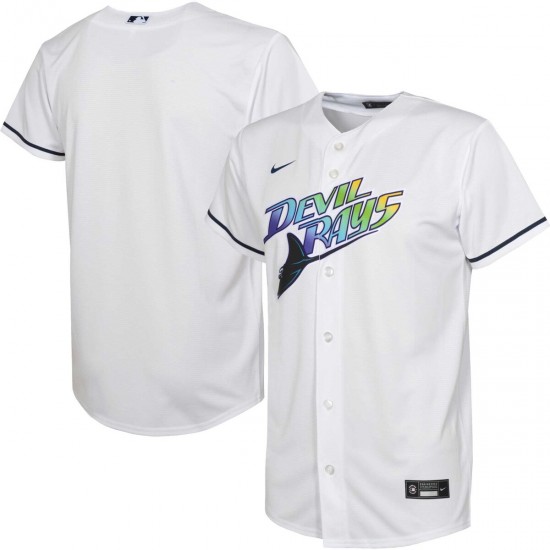 Tampa Bay Rays Nike Youth Alternate Replica Team Jersey - White