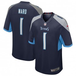 Cameron Ward Tennessee Titans Nike 2025 NFL Draft First Round Pick  Alternate Game Jersey - Navy