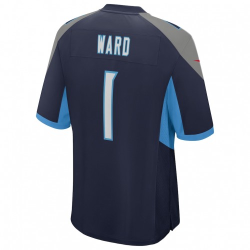 Cameron Ward Tennessee Titans Nike 2025 NFL Draft First Round Pick  Alternate Game Jersey - Navy