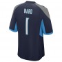 Cameron Ward Tennessee Titans Nike 2025 NFL Draft First Round Pick  Alternate Game Jersey - Navy
