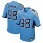 Jeffery Simmons Tennessee Titans Nike Team Game Jersey -  Light Blue