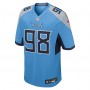 Jeffery Simmons Tennessee Titans Nike Team Game Jersey -  Light Blue