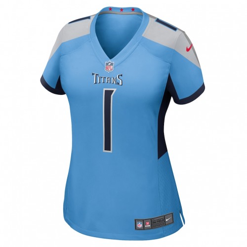 Cameron Ward Tennessee Titans Nike Women's 2025 NFL Draft First Round Pick  Game Jersey - Light Blue