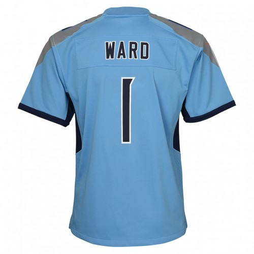 Cameron Ward Tennessee Titans Nike Youth Team Game Jersey - Light Blue