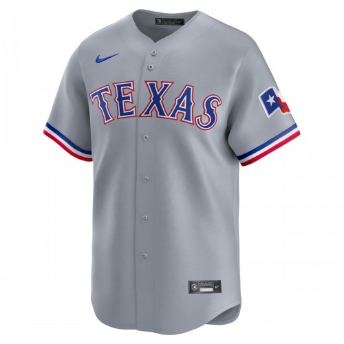 Jacob deGrom Texas Rangers Nike Away Limited Player Jersey - Gray