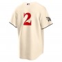 Marcus Semien Texas Rangers Nike 2023 City Connect Replica Player Jersey - Cream