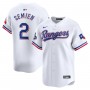 Marcus Semien Texas Rangers Nike Home 2023 World Series Champions Limited Jersey - White