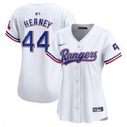 Andrew Heaney Texas Rangers Nike Women's Home Limited Player Jersey - White Andrew Heaney Texas Rangers Nike Women's Home Limited Player Jersey - White