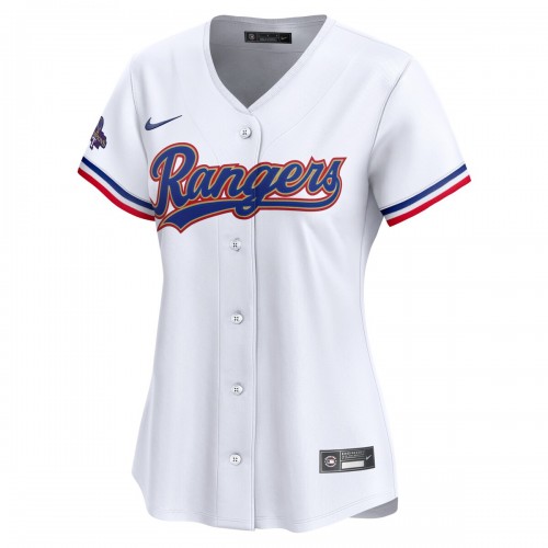 Marcus Semien Texas Rangers Nike Women's 2024 Gold Collection Limited Player Jersey – White