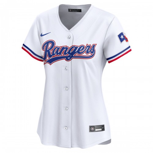 Texas Rangers Nike Women's Home Limited Jersey - White