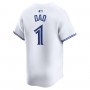 Toronto Blue Jays Nike #1 Dad Home Limited Jersey - White