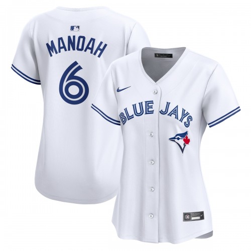 Alek Manoah Toronto Blue Jays Nike Women's  Home Limited Player Jersey - White