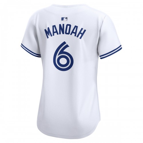 Alek Manoah Toronto Blue Jays Nike Women's  Home Limited Player Jersey - White