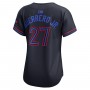 Vladimir Guerrero Jr. Toronto Blue Jays Nike Women's 2024 City Connect Limited Player Jersey - Navy