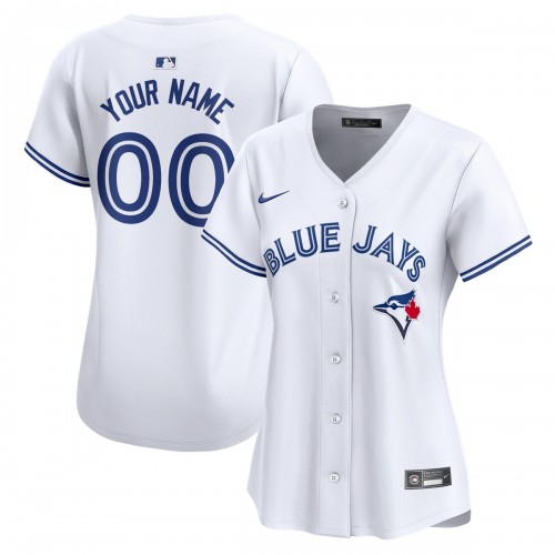 Toronto Blue Jays Nike Women's Home Limited Custom Jersey - White