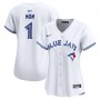 Toronto Blue Jays Nike Women's #1 Mom Home Limited Jersey - White