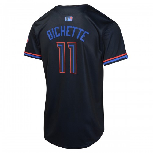 Bo Bichette Toronto Blue Jays Nike Youth 2024 City Connect Limited Player Jersey - Navy