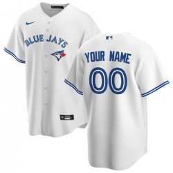 Toronto Blue Jays Nike Youth Home Replica Custom Jersey - White